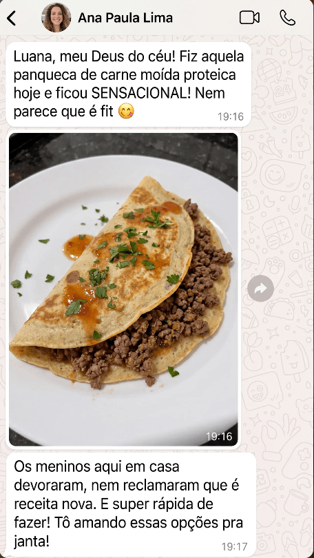 Prova social 2 do Sabor Sem Culpa